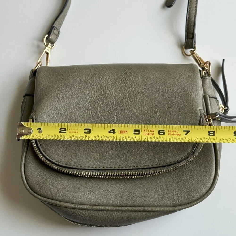 Olive Green Crossbody Handbag